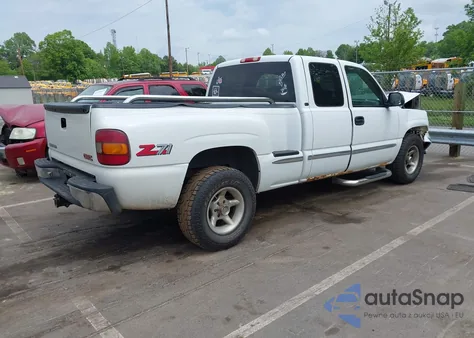 2000 GMC Sierra 1500 Sle из США, поврежденный, VIN 1GTEK19T3YZ257549